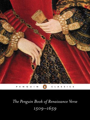 The Penguin Book of Renaissance Verse - ebook